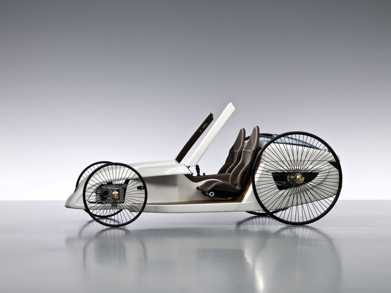 Illustration for article titled Mercedes F-CELL Roadster: Hydrogen-Powered Buggy Concept